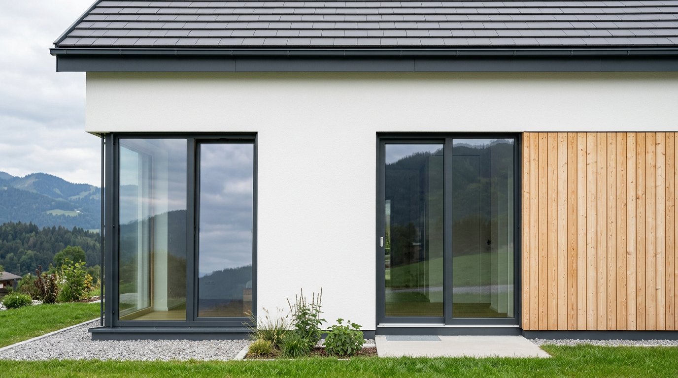 Nachher: Saubere Fassade nach der Reinigung durch ADIS